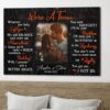 Canvas Prints Valentine’s Day, Personalized When I Say I Love You More Canvas Gift For Her For Him, Couple Lovers Wall Art
