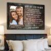 Canvas Prints Valentine’s Day, Personalized When I Tell You I Love You Meaningful Couple Canvas, Couple Lovers Wall Art