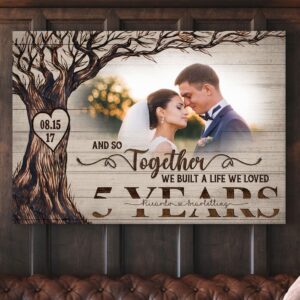 Canvas Prints Valentine’s Day, Personalized Wife Husband&hellip;