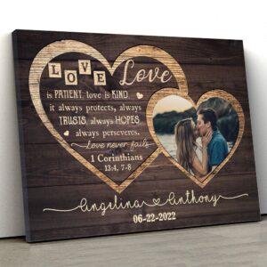Canvas Prints Valentine’s Day, Personalized Wife Husband&hellip;