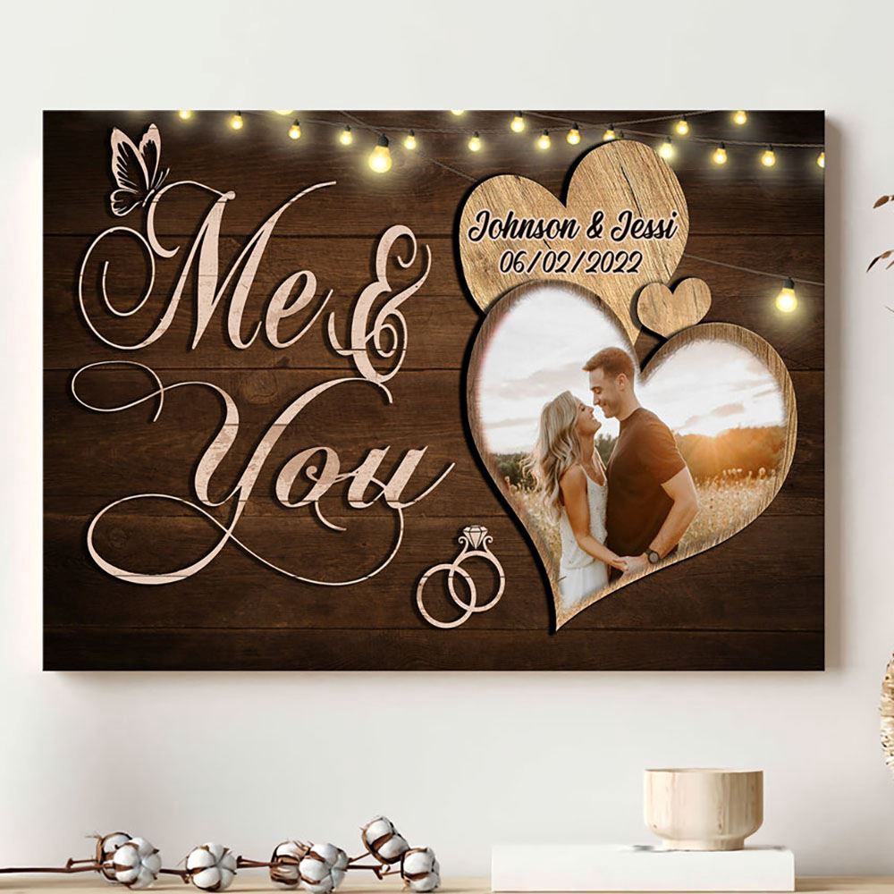 Canvas Prints Valentine’s Day, Personalized Wife Husband You Me Anniversary Canvas, Couple Lovers Wall Art Canvas Prints Valentine’s Day, Personalized Wife Husband You Me Anniversary Canvas, Couple Lovers Wall Art