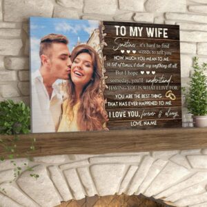 Canvas Prints Valentine’s Day, Personalized Wife Romantic&hellip;