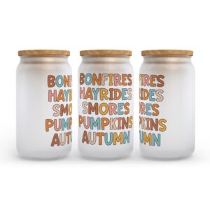 Frosted Glass Can, Valentine Gift, Bonfires Hayrides&hellip;