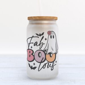 Frosted Glass Can, Valentine Gift, Fab Boo&hellip;