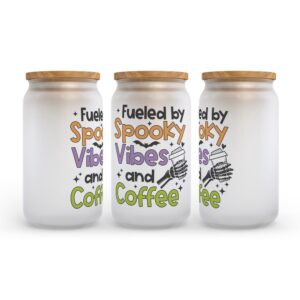 Frosted Glass Can Valentine Gift Fueled By Spooky Vibes And Coffee Halloween Frosted Glass Can Tumbler 2 lpi0cz.jpg