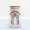 Frosted Glass Can, Valentine Gift, Coffee is My Valentine Frosted Glass Can Tumbler Frosted Glass Can, Valentine Gift, Coffee is My Valentine Frosted Glass Can Tumbler