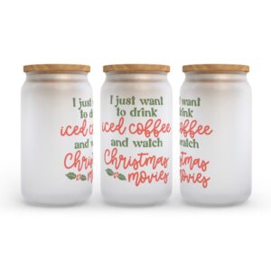 Frosted Glass Can, Valentine Gift, Iced Coffee&hellip;