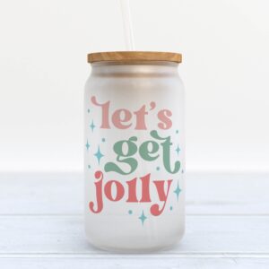 Frosted Glass Can, Valentine Gift, Let’s Get&hellip;