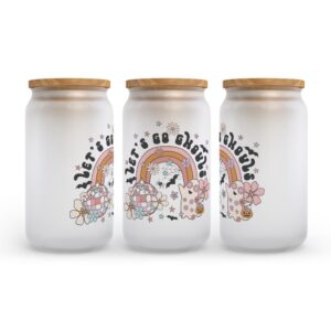 Frosted Glass Can, Valentine Gift, Let’s Go&hellip;