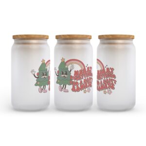 Frosted Glass Can Valentine Gift Merry Everything and Happy a Always Retro Christmas Frosted Glass Can Tumbler 2 hovewv.jpg