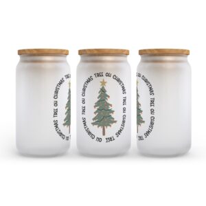 Frosted Glass Can Valentine Gift Oh Christmas Tree Frosted Glass Can Tumbler 2 b9rf9s.jpg