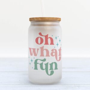 Frosted Glass Can, Valentine Gift, Oh What&hellip;