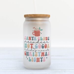 Frosted Glass Can, Valentine Gift, Santa Hot&hellip;
