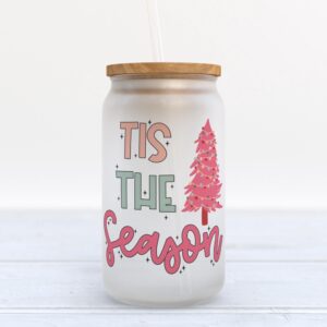 Frosted Glass Can, Valentine Gift, Tis The&hellip;