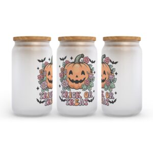 Frosted Glass Can, Valentine Gift, Trick Or&hellip;