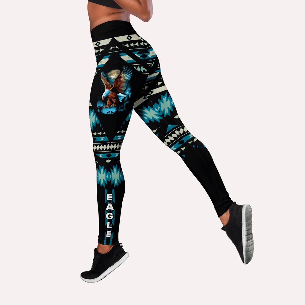 King Of The Sky Native American Hoodie Leggings Set, Native American Hoodies, Native American Leggings