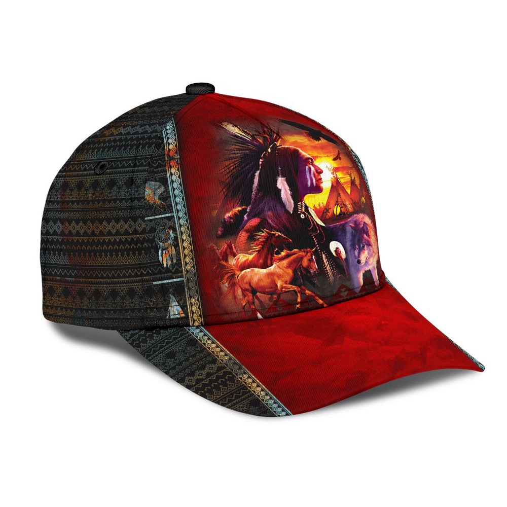Native American Baseball Cap, Spirit Of The Wild Native American Baseball Cap, Native American Hat Native American Baseball Cap, Spirit Of The Wild Native American Baseball Cap, Native American Hat