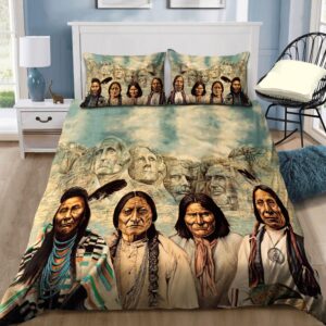 Native American Bedding Set Aboriginal Native American Bedding Set Native Bed Set 3 jfi6ky.jpg