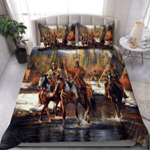 Native American Bedding Set, Aboriginal People Native&hellip;
