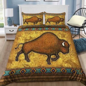 Native American Bedding Set Bison Native American Bedding Set Native Bed Set 3 xirixq.jpg