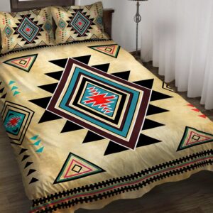 Native American Bedding Set Blue Symbol Native American Bedding Set Native Bed Set 2 tvwpby.jpg