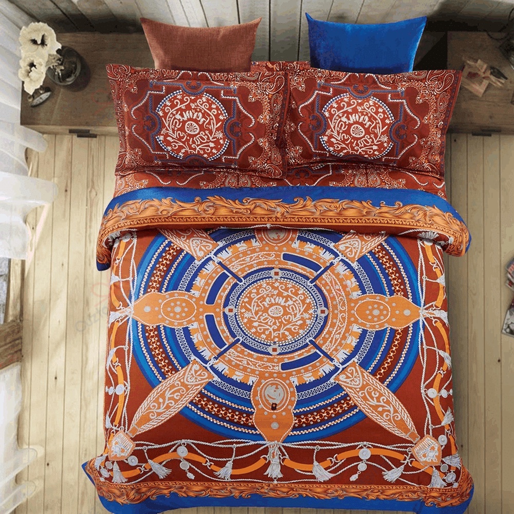 Native American Bedding Set, Bohemian Style Native American Bedding Set, Native Bed Set