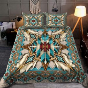 Native American Bedding Set, Bright Pattern Native&hellip;