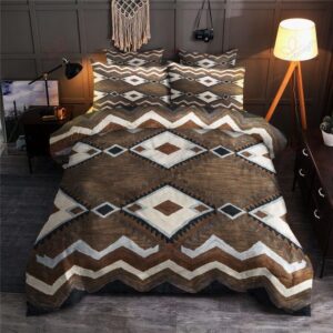 Native American Bedding Set, Brown Pattern Native&hellip;