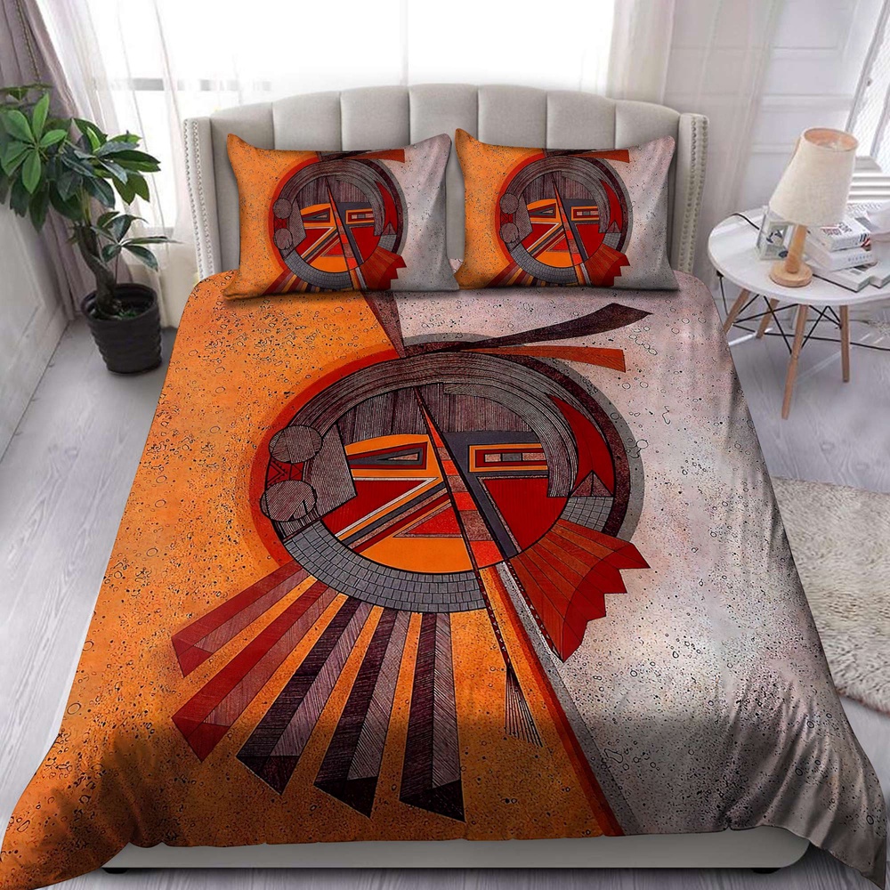 Native American Bedding Set, Cherokee Spirit Native American Bedding Set, Native Bed Set