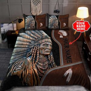 Native American Bedding Set, Custom Name Pride&hellip;
