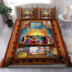 Native American Bedding Set, Daily Life Motifs&hellip;