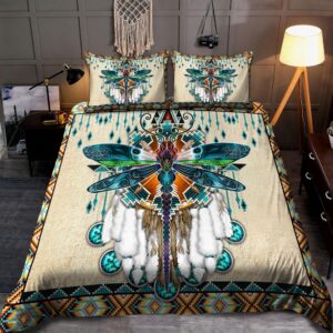 Native American Bedding Set, Dragonfly Beading Native&hellip;