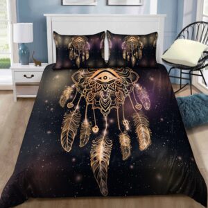 Native American Bedding Set Dreamcatcher Eye Native American Bedding Set Native Bed Set 2 mns4if.jpg