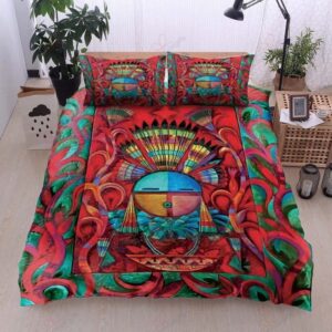 Native American Bedding Set, Fanciful Native American&hellip;