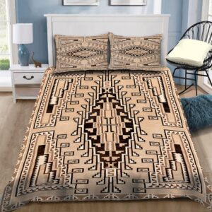 Native American Bedding Set, Geometric Primitive Native&hellip;