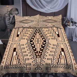 Native American Bedding Set Geometric Primitive Native American Bedding Set Native Bed Set 2 mp9w7x.jpg