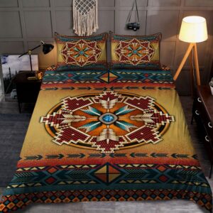 Native American Bedding Set Inspired Cherokee Native American Bedding Set Native Bed Set 2 hhtcp6.jpg