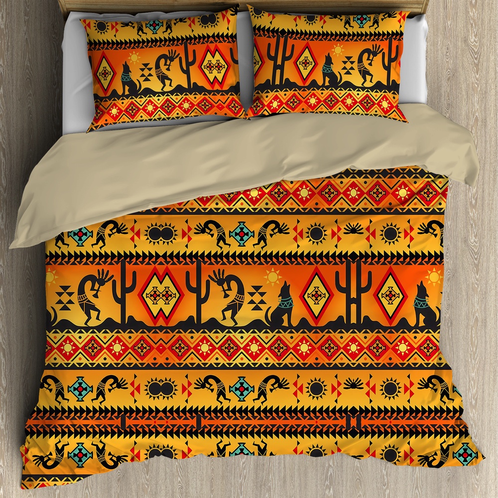 Native American Bedding Set, Magical Dance Native American Bedding Set, Native Bed Set