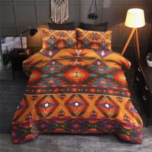 Native American Bedding Set, Monohome Orange Native&hellip;