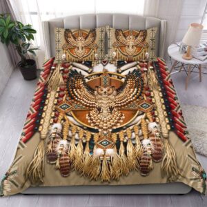 Native American Bedding Set, Owl Beading Native&hellip;