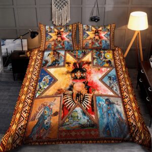 Native American Bedding Set, Pow Wow Native&hellip;