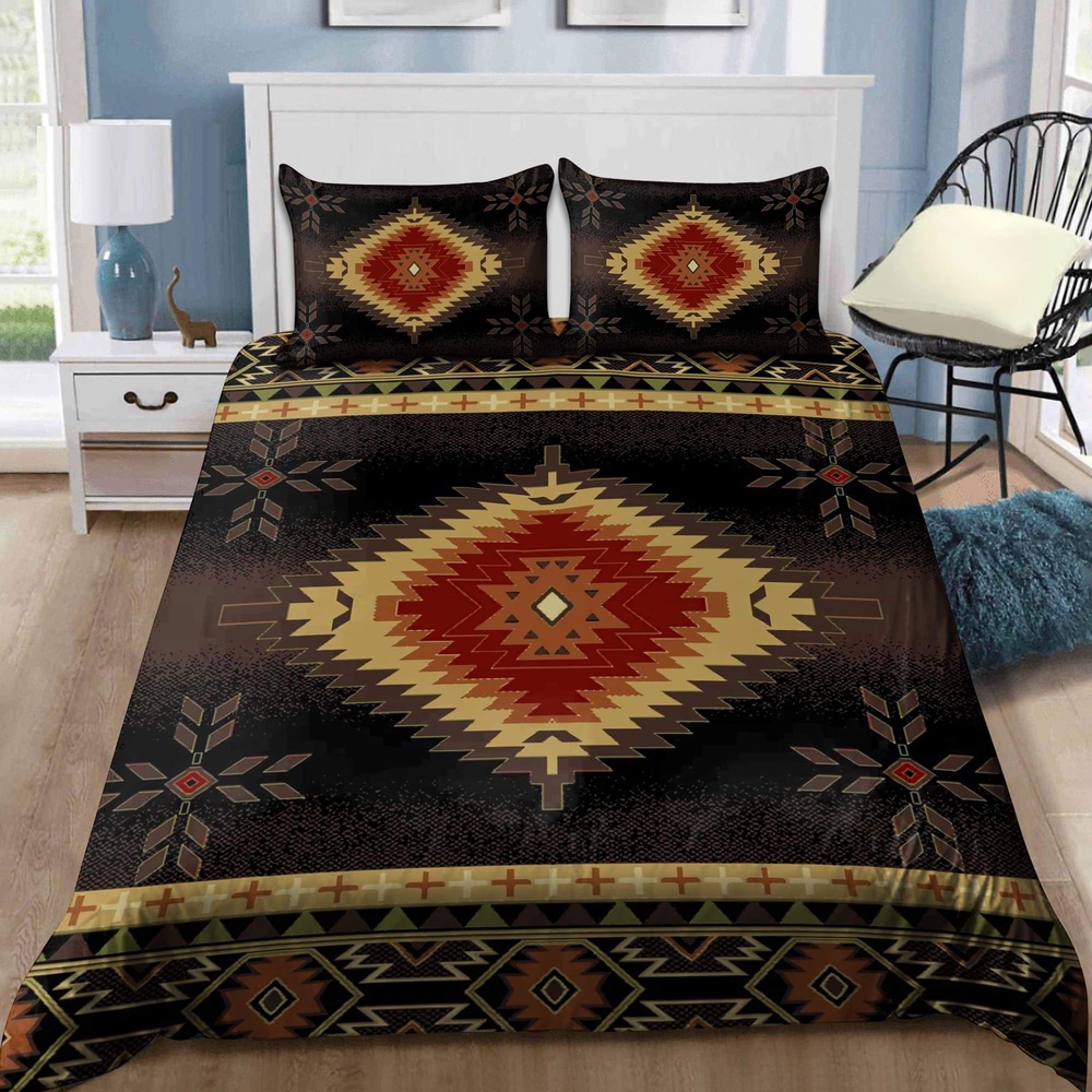 Native American Bedding Set, Satigi Native American Bedding Set, Native Bed Set