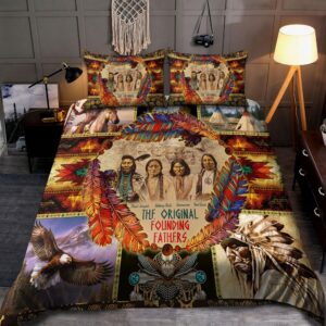 Native American Bedding Set, The Original Founding&hellip;