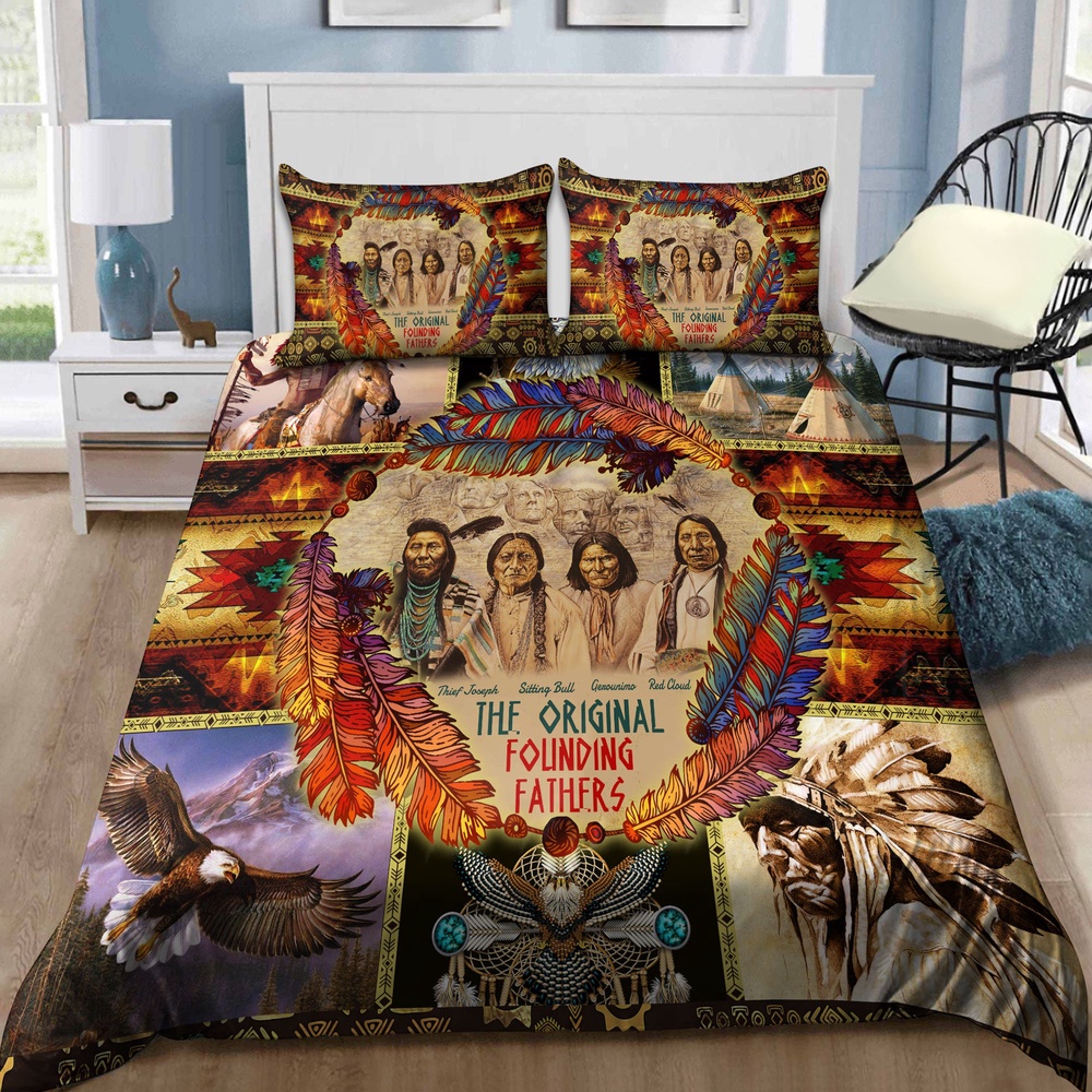 Native American Bedding Set, The Original Founding Fathers Native American Bedding Set, Native Bed Set
