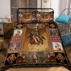 Native American Bedding Set The Warrior Native American Bedding Set Native Bed Set 2 e2miin.jpg