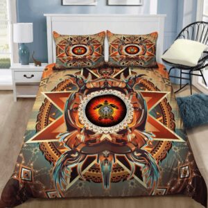 Native American Bedding Set, Turtle Native American&hellip;