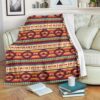 Native American Blanket, Aztec Tribal Indians Navajo Native American Print Blanket, Native Blankets