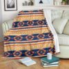 Native American Blanket, Aztec Tribal Native American Indians Navajo Print Blanket, Native Blankets