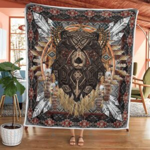Native American Blanket, Bear Dreamcatcher Native American&hellip;
