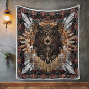 Native American Blanket, Bear Dreamcatcher Native American&hellip;